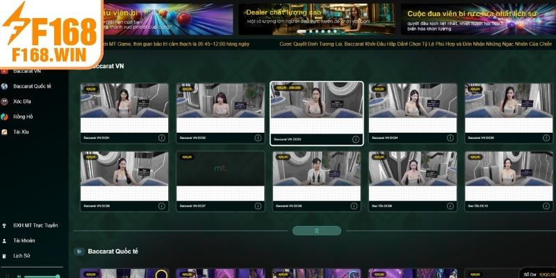 Điểm danh sản phẩm đặc sắc tại sảnh Casino  