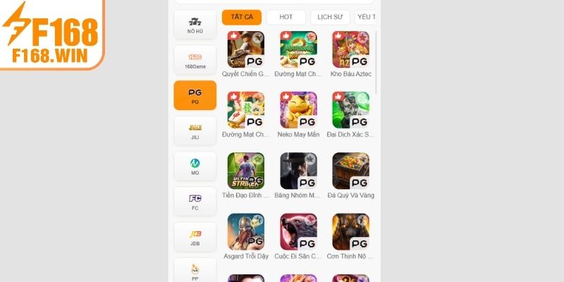 Slot game thế giới trò chơi F168 quay hũ 