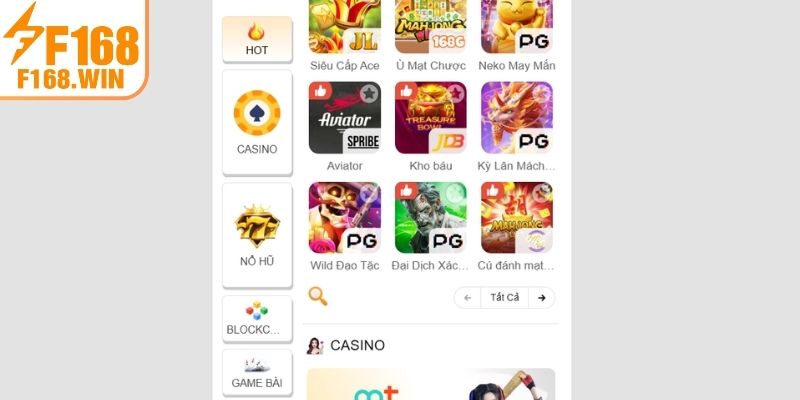 Về chúng tôi F168 đa dạng các lĩnh vực giải trí
