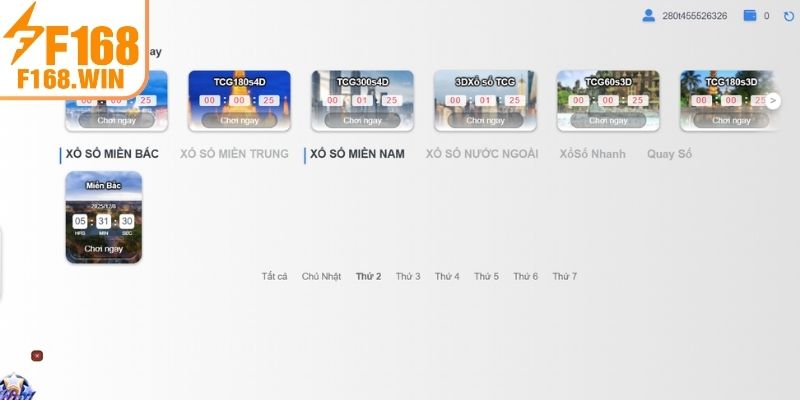 Các sản phẩm nổi trội tại sảnh Xổ Số  